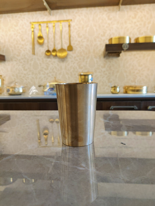 Bronze/kansa Glass - Streight 180-200ml