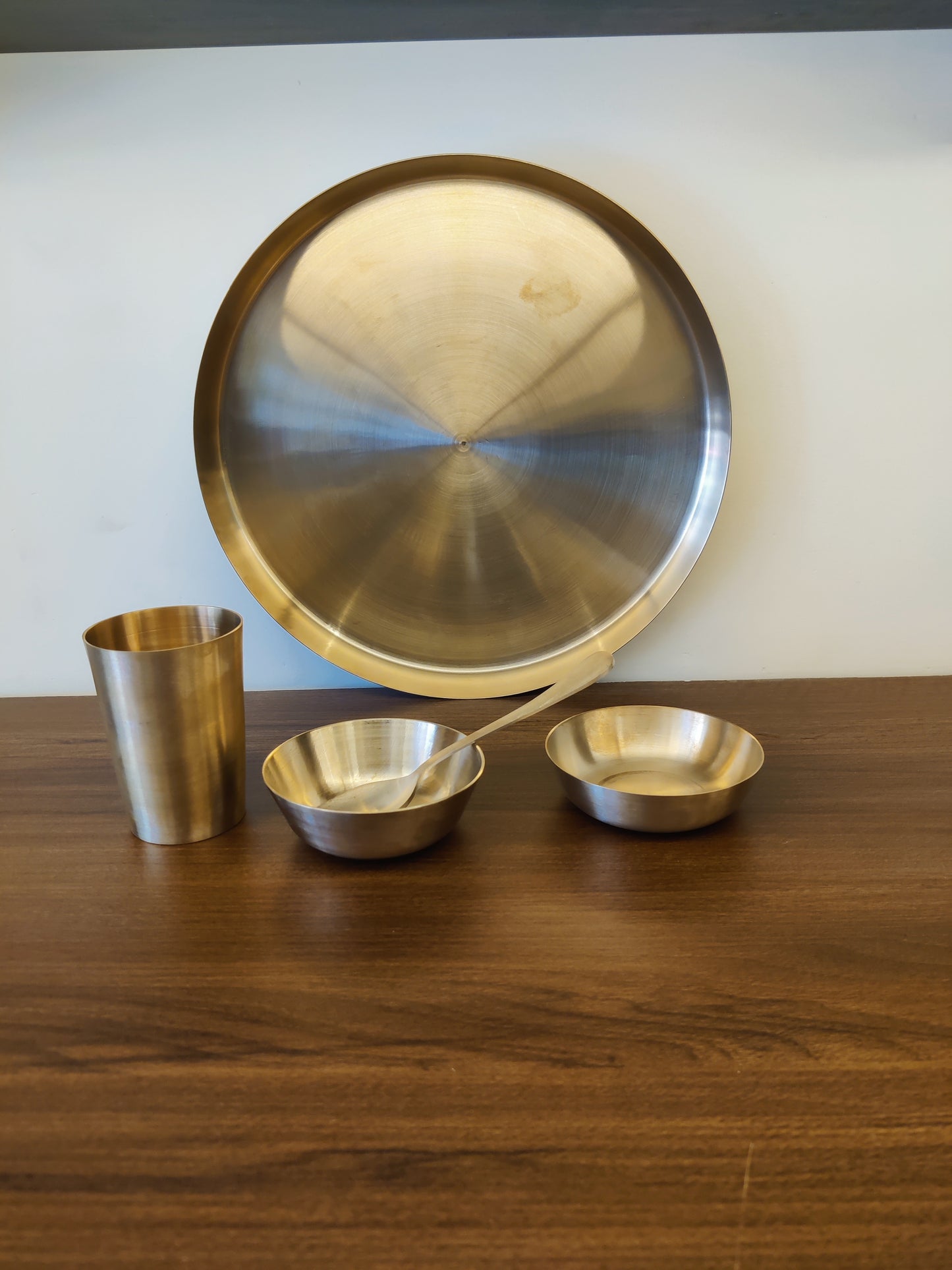 Bronze Thali Set of 6 Pc