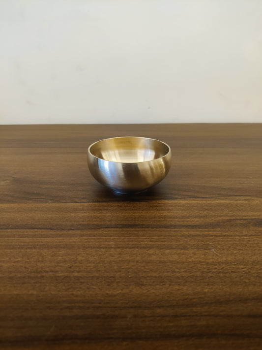 Bronze/Kansa Plate set for Kids - Curvy