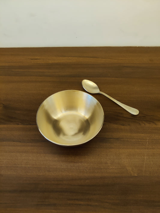 Bronze/Kansa Vinodaya Bowl with Spoon