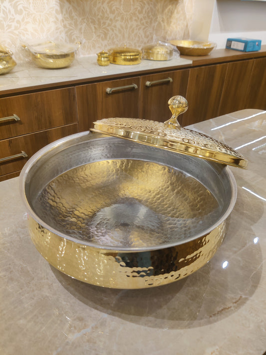 Brass Lagan with Lid