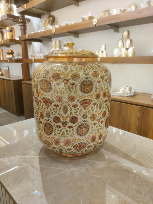 Copper Tanki/Water Dispenser 12 Litre - Golden Crest