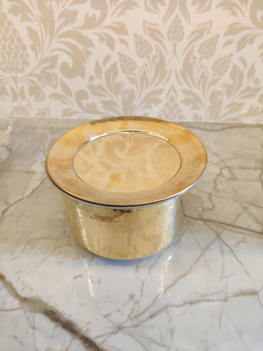 Brass/Pital Patila with Lid