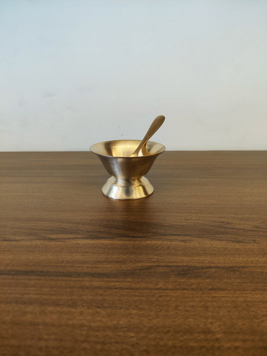 Bronze/Kansa Ice Cream Deseert Set