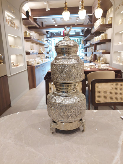 German Silver Matka Set