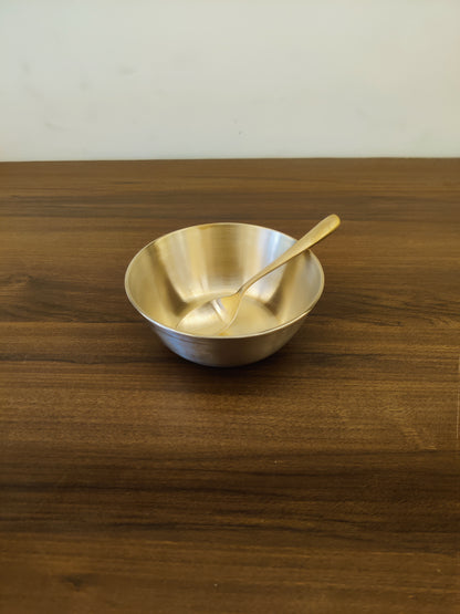 Bronze/Kansa Vinodaya Bowl with Spoon