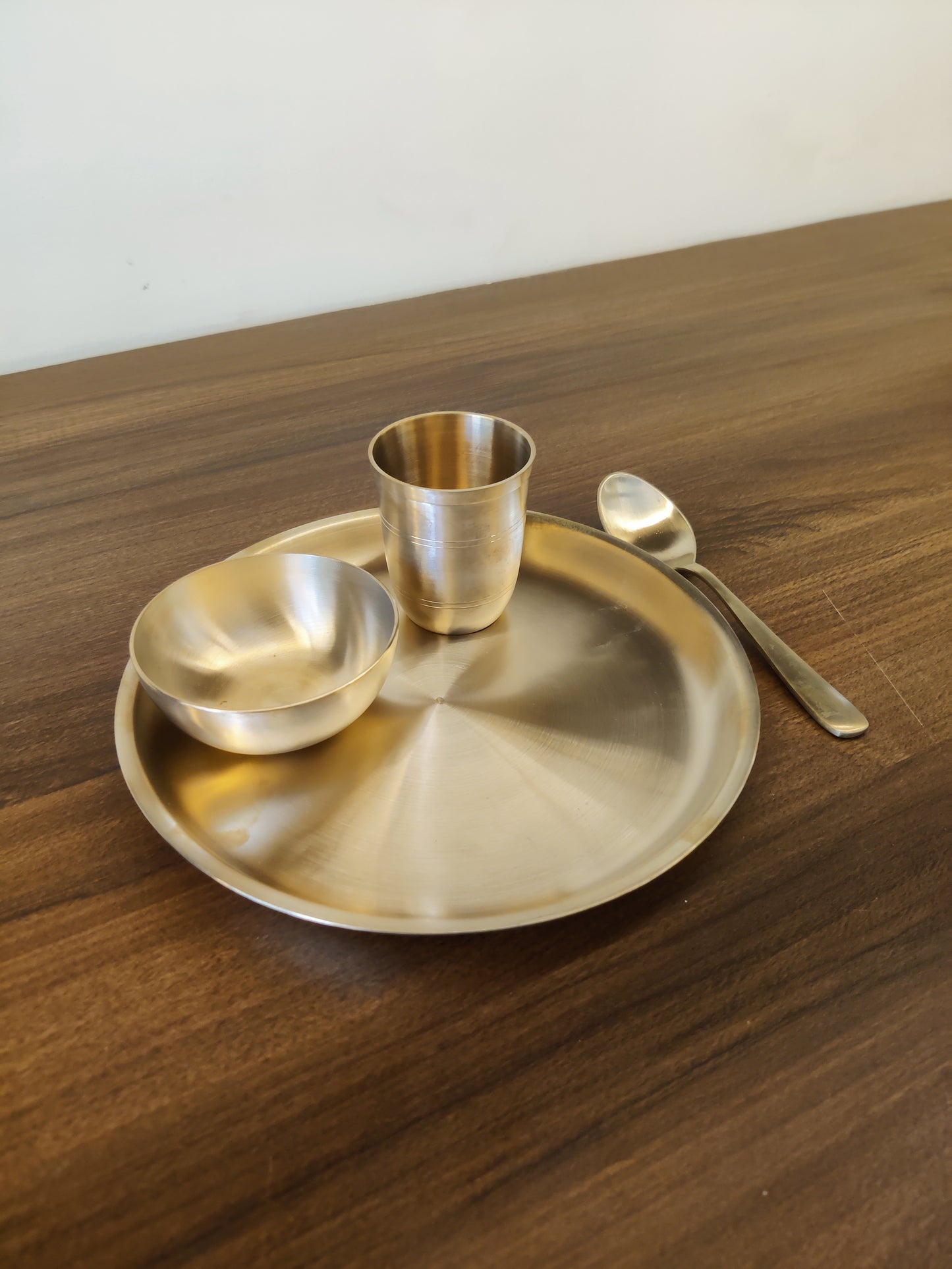 Bronze/kansa Kids Dinner set - U