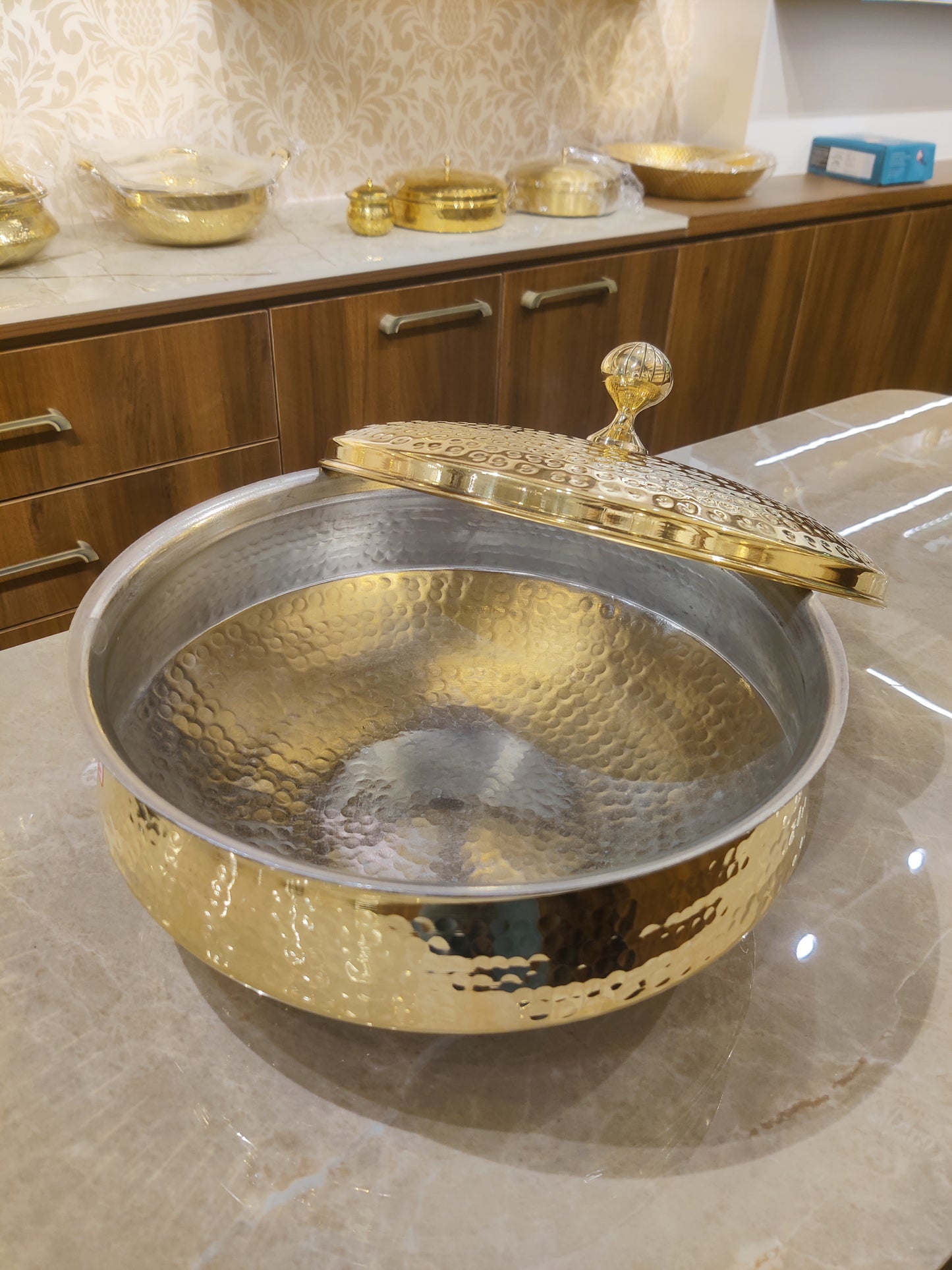 Brass Lagan with Lid