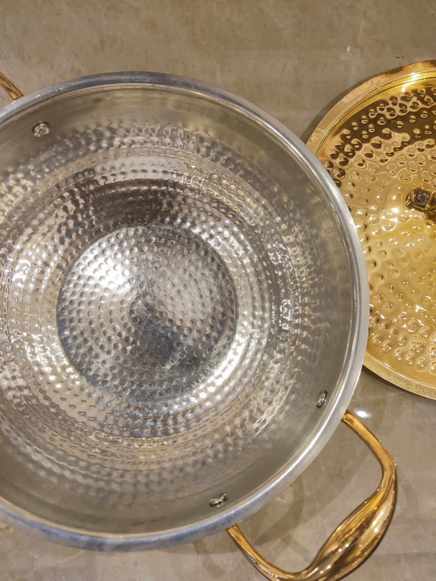 Brass Kadhai with Lid