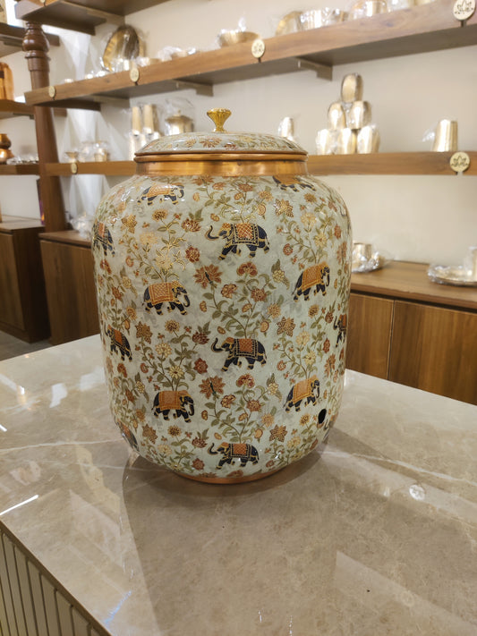 Copper Tanki/Water Dispenser 12 Litre - Royale Elephant
