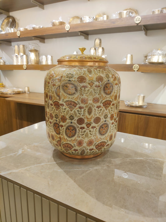 Copper Tanki/Water Dispenser 12 Litre - Golden Crest