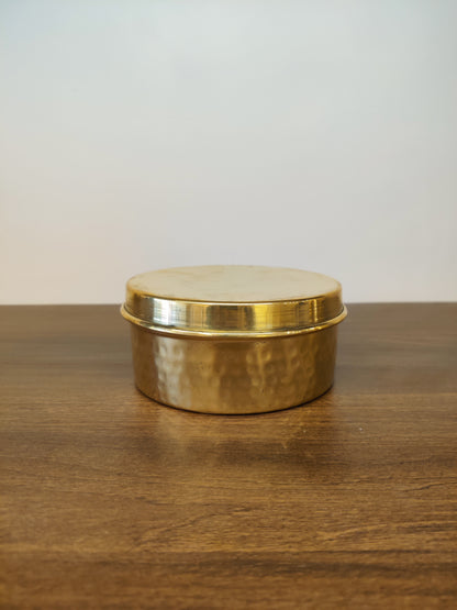 Brass Laddu Box Set of 3